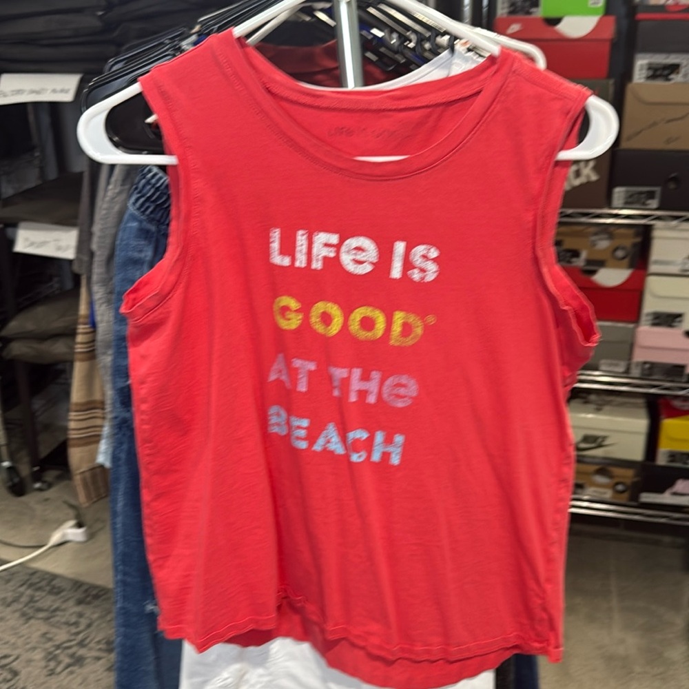 Item 110 Life Is Good Sleeveless Top